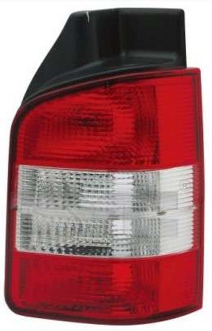 Hovedbilde Baklys 2 dør hvitt høyre side VW T5 03-09mod